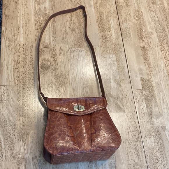 ALLIGATOR vintage “Jagator” genuine alligator bag - Picture 1 of 13